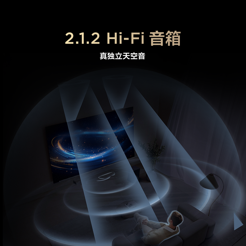 鹤6 PRO 25款 85英寸电视 MiniLED高阶分区超288Hz高刷 游戏电视机85S595C Pro