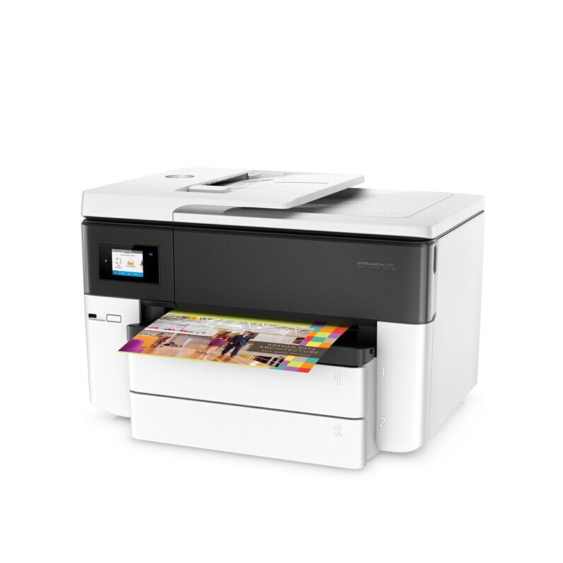惠普(hp) OfficeJet Pro 7740 A3 彩色喷墨多功能打印复印扫描传真一体