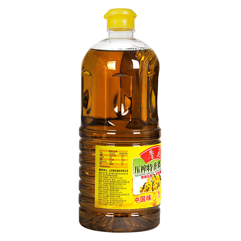 鲁花 食用油 非转基因 菜籽油 2升
