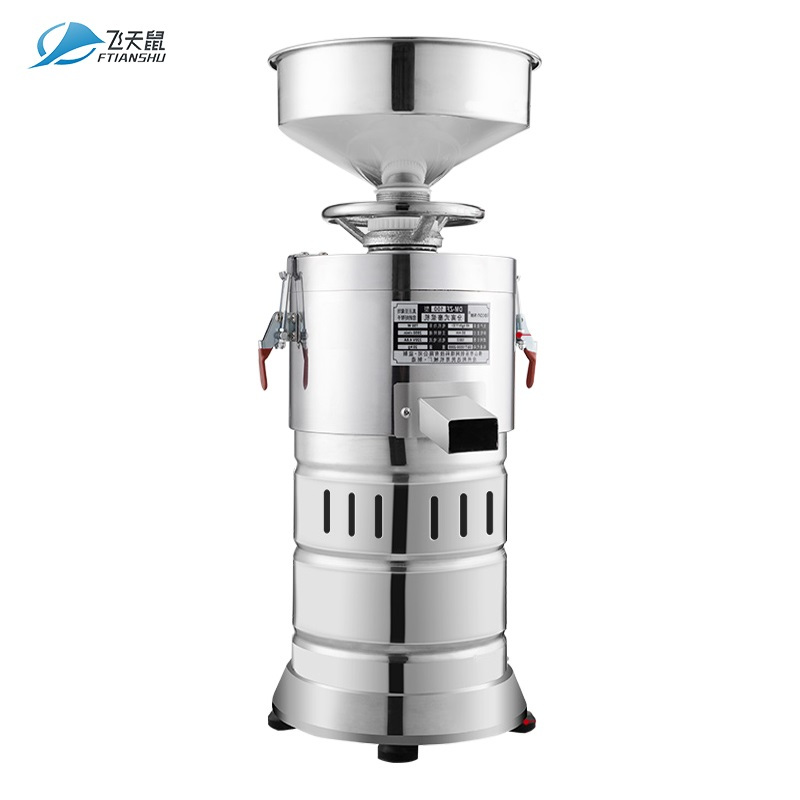 飞天鼠 豆浆机商用电动石磨全自动大型容量家用小型磨浆机100型