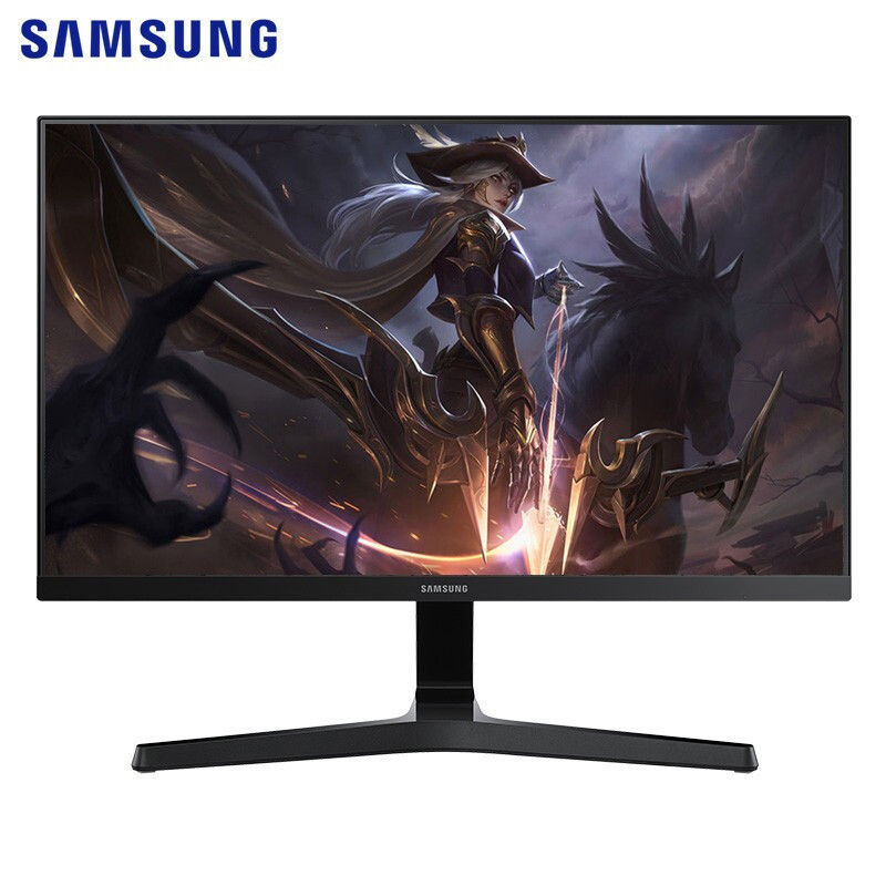 三星 (SAMSUNG) S27R356FHC 27英寸IPS显示屏 爱眼滤蓝光 窄边框可壁挂 HDMI高清电脑显示器 黑色边框 (HDMI+VGA )