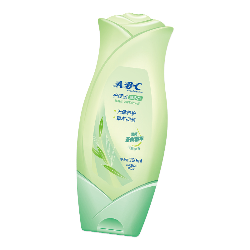 ABC 女士 卫生护理液 清洁 私处洗液(中药护理配方)200ml