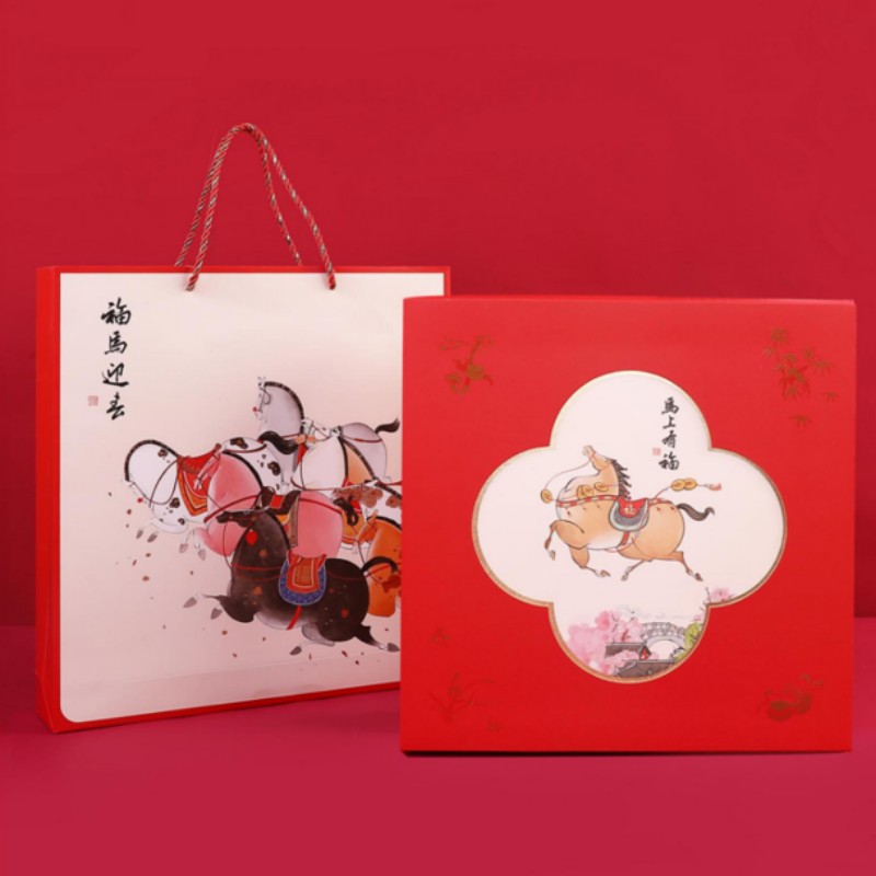 连联红 马上有福-锦上添花软磁对联春联套装 余生皆是繁花 所遇都是欢喜高清大图
