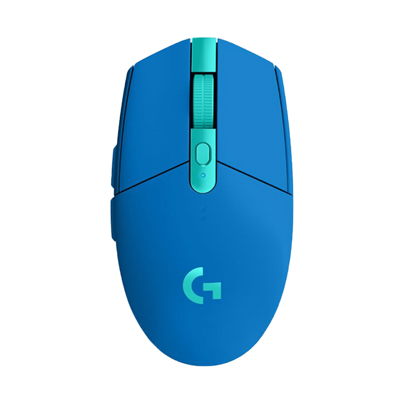 罗技(Logitech)G304电竞游戏无线鼠标USB接收台式机笔记本电脑通用正品原装便携绝地求生神器吃鸡宏APEX蓝色高清大图