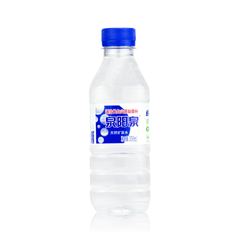 泉阳泉天然矿泉水350ml*24瓶 天然饮用水