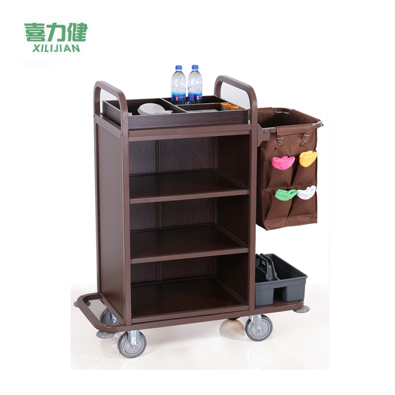 喜力健 手推布草车 115*46*110CM-不锈钢 个高清大图