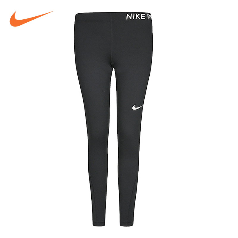 Nike耐克女裤运动健身透气训练紧身打底裤长裤 889562-010