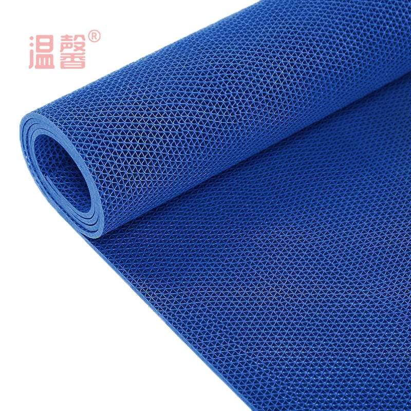 温馨 防滑垫 蓝色5mm*1.8m*15m 卷高清大图