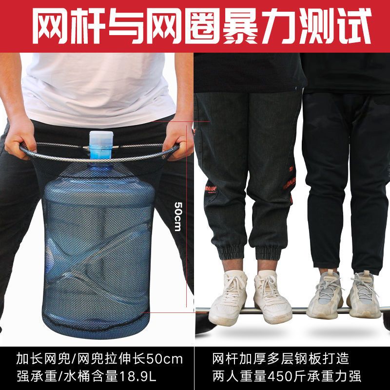 抄网不锈钢抄网捞鱼网抄网杆伸缩杆抄网全套抄网头可折叠加深网兜 单独网圈(无网杆) 40cm[黑色纳米加深]密眼
