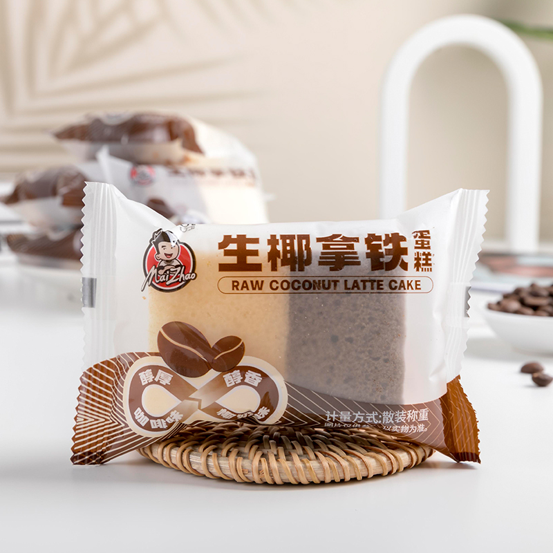 唛兆生椰拿铁蛋糕400g/箱 蛋糕卷咖啡糕点点心零食早餐下午茶