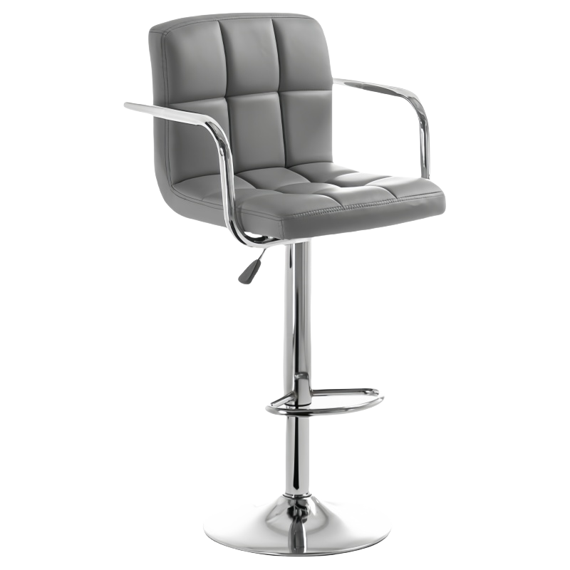 珂洋 吧台椅 高款(灰色) 把高清大图