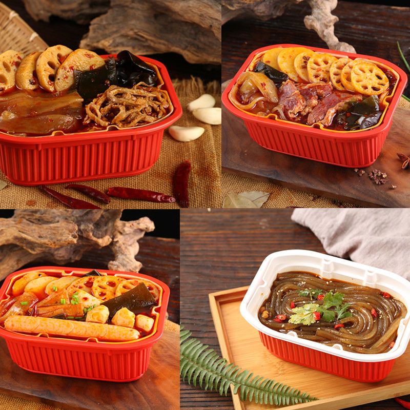 重庆自助小火锅懒人自煮方便速食麻辣烫酸辣粉自热小火锅学生便宜 [4