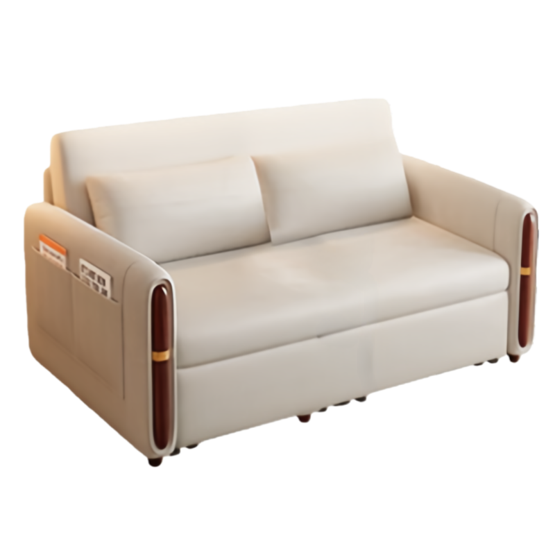智叶舟折叠沙发双人位125*83*87cm张高清大图