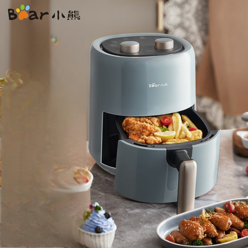 小熊(Bear)家用无油烟低脂多功能空气炸锅 QZG-E12W5
