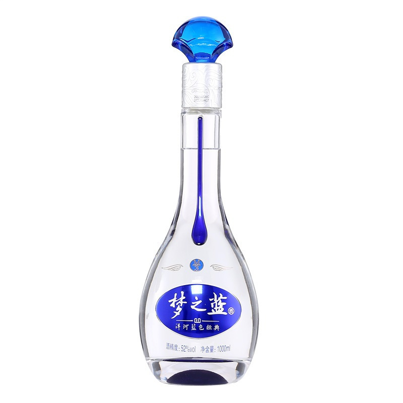 洋河(YangHe)蓝色经典梦之蓝M3 52度1000ml单瓶装浓香型白酒(新老包装随机发货)