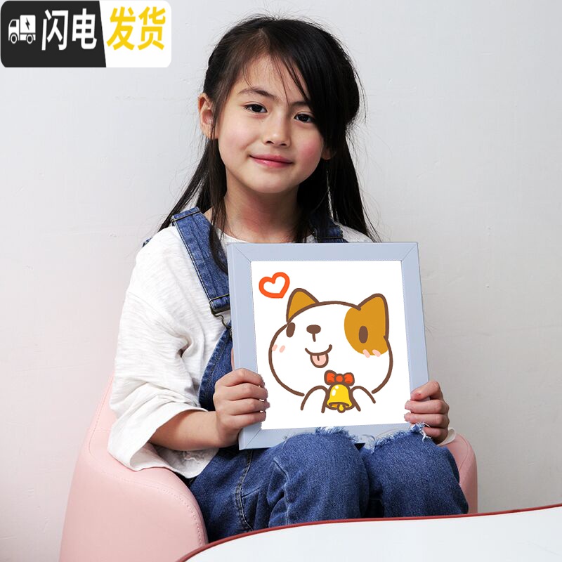 三维工匠十二生肖学生2019新款手工小件十字绣小幅初学者自己简单新手儿童 猴[带框架]精准印图20*20厘米高清大图