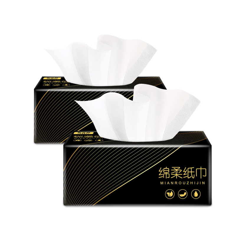 雅戈图（YAGETU）R-40 4层100抽/包 4包/提面巾纸抽纸 (计价单位：提)高清大图