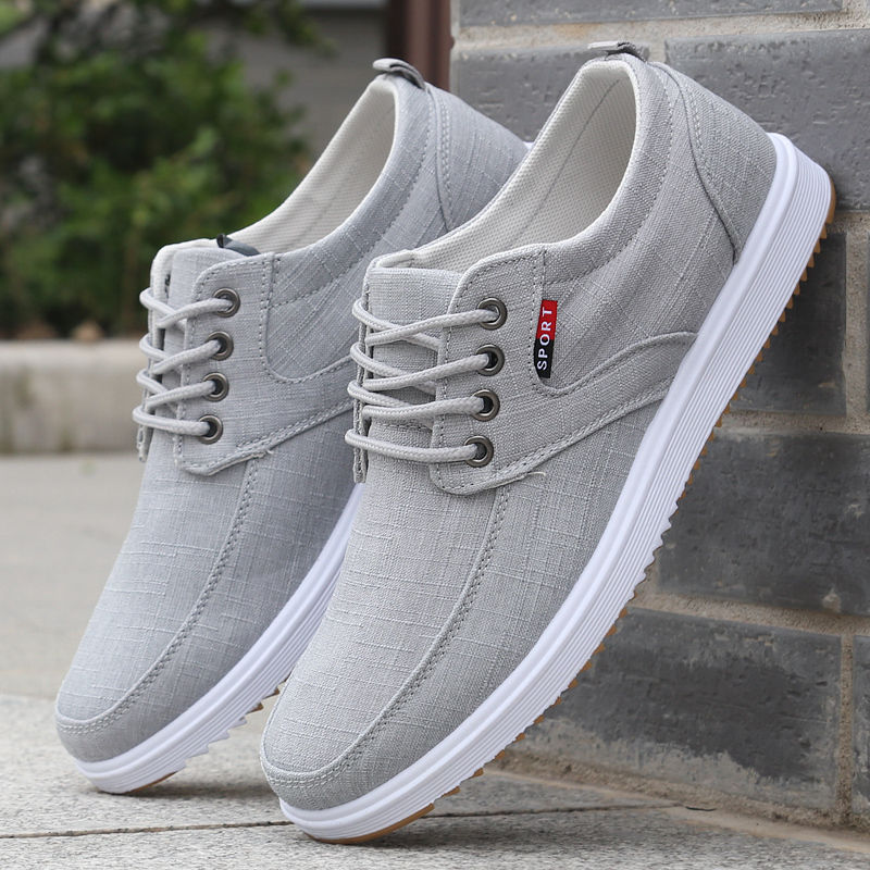 春季男士透气网面鞋男鞋工作鞋防臭耐磨运动休闲鞋软底轻便跑步鞋视频