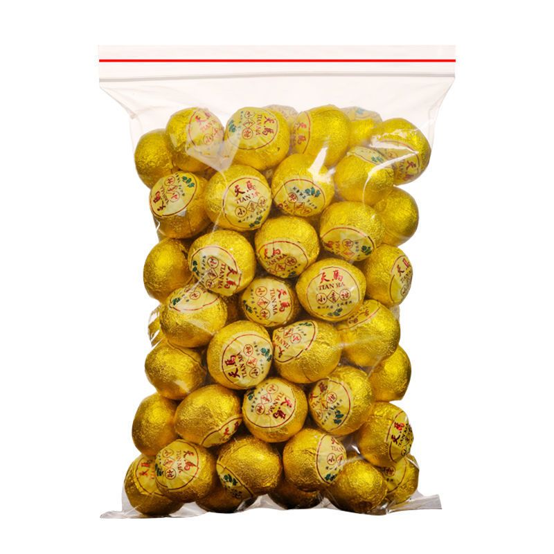 小青柑14年宫廷普洱茶1000g新会柑普茶陈皮普洱桔普茶熟茶叶500g 特级小青柑普洱茶500g