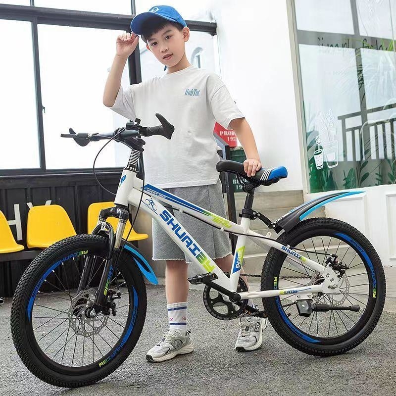 儿童山地自行车中小学生减震碟刹轻便赛车6 8 10 12 14岁18 20 22 24寸高清大图