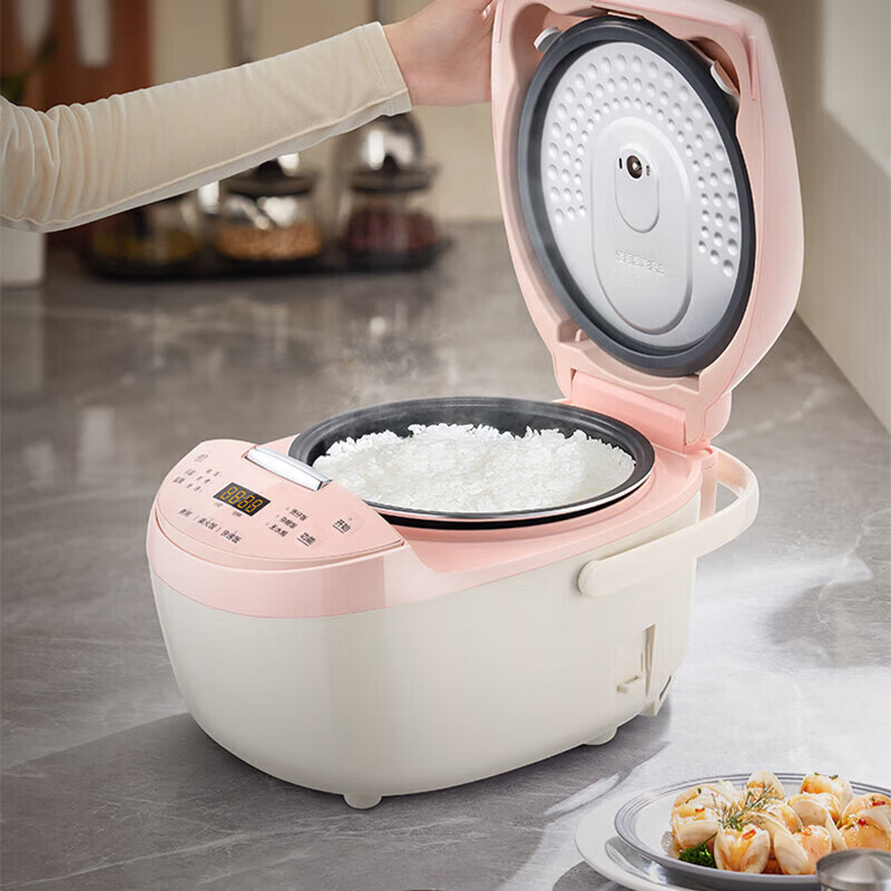 美的(Midea) FB3055R 电饭煲 3L家用迷你小型多功能黑瓷圆釜胆煲汤熬粥柴火饭煮饭锅高清大图