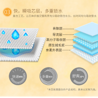 家得宝金装纸尿裤L114片 男女宝宝通用尿不湿
