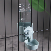 猫咪挂式自动饮水器狗狗喝水器饮水机悬挂水壶喂水挂笼子宠物用品 星空蓝-饮水器500ml
