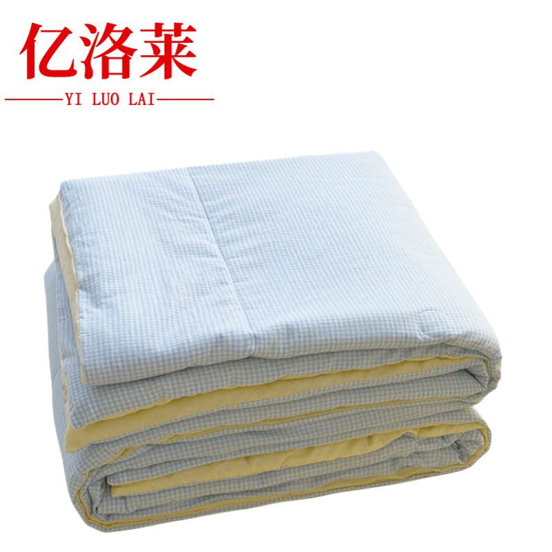 亿洛莱 薄被子 110*150cm 条高清大图