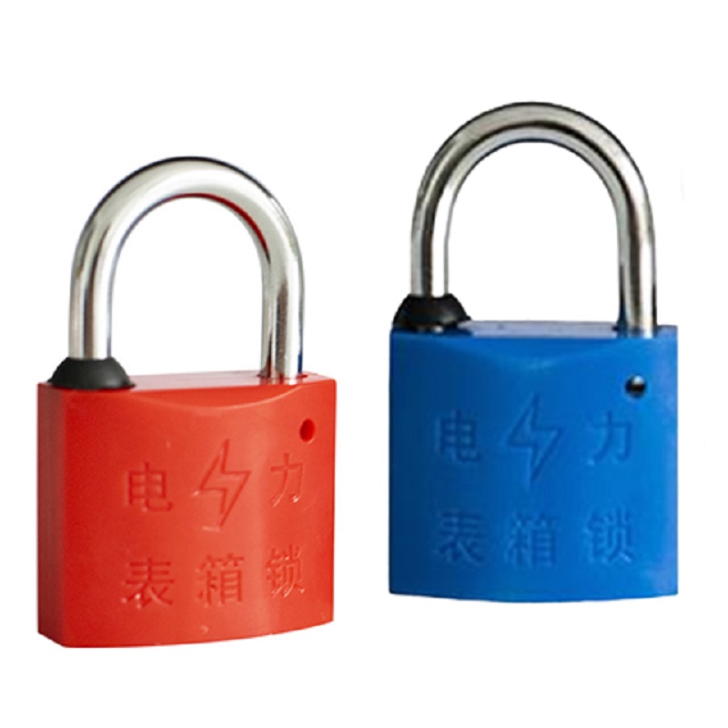 留阳 LiuY-z2 35mm宽20mm钩通开 银色 塑钢梅花锁 单位:把高清大图