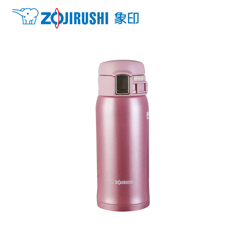 象印(ZO JIRUSHI)保温杯SM-SZ36 进口304不锈钢保温杯 女士男士真空车载杯子高档便携弹盖杯360ml