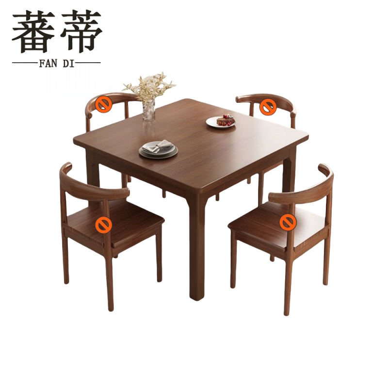 蕃蒂桌子100cm张高清大图