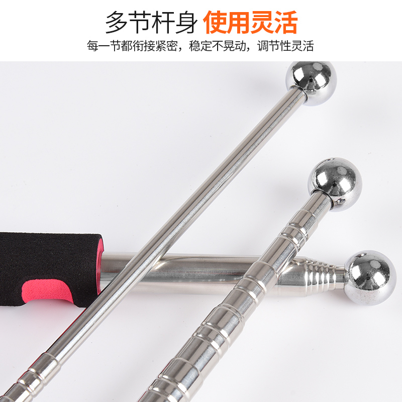 空鼓锤验房工具验房锤瓷砖空鼓检查器敲墙伸缩空鼓锤教师教棍