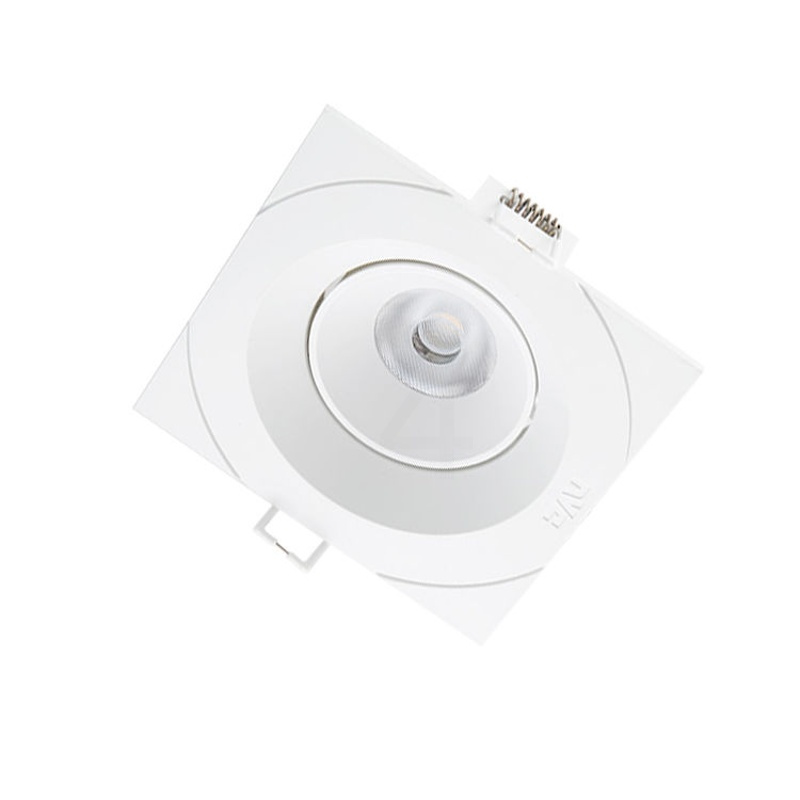 雷士led斗胆灯cob格栅射灯单双头方形5w9w豆胆灯nled5601a 5602ae a面