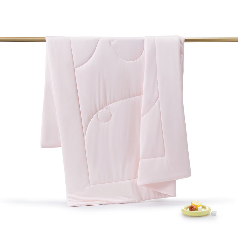 水星家纺 DH凉感抗菌针织夏被(奶冰粉) ZK 150cm*200cm