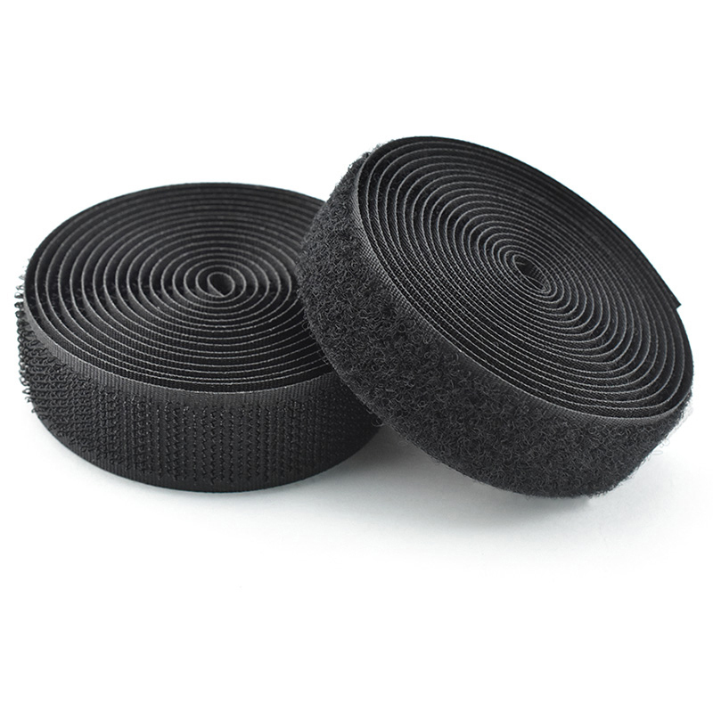 魔术贴粘扣带鞋粘扣贴毛刺贴粘条自粘带粘扣橙色2cm宽无胶2米送针线