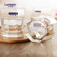 Luminarc法国弓箭(ARC) 乐美雅 玻璃杯水杯啤酒杯烈酒杯酒具水具套装300ML(六只装)E5877不保温