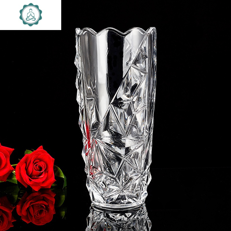 封后 Fenghou 花瓶 花艺水晶玻璃花瓶透明欧式创意水培富贵竹花瓶百合花瓶玫瑰插花花盆封后冰清丽人中等 价格图片品牌报价 苏宁易购杰伦家居专营店