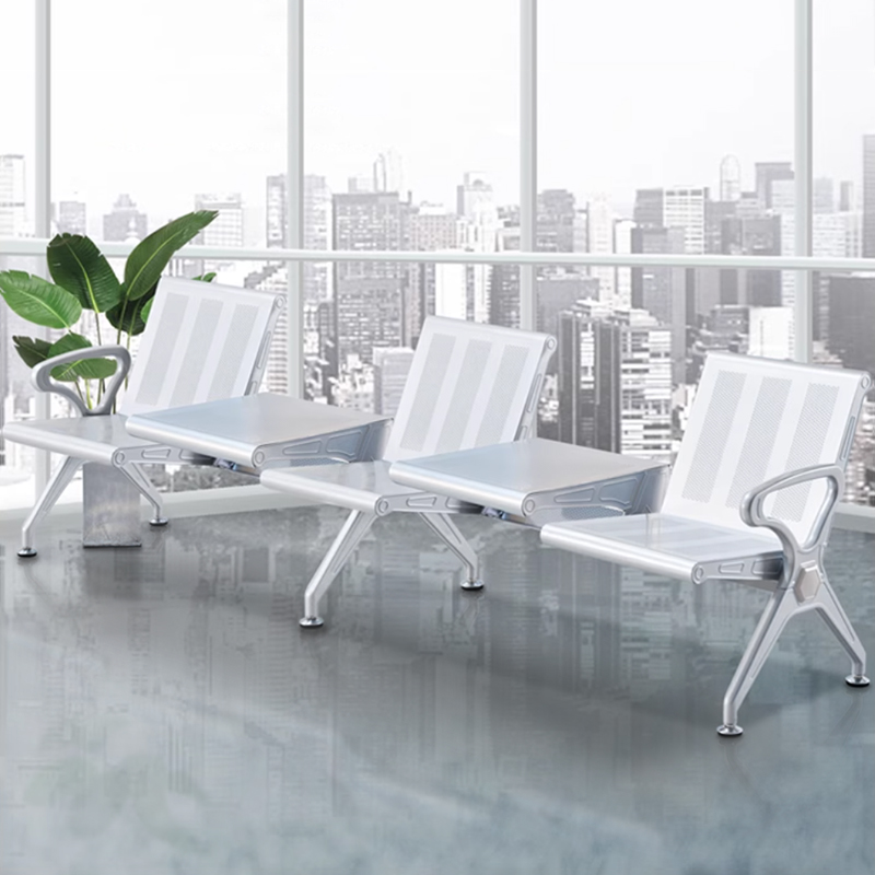 中豫鑫泽 ZYXZ5021043 连排椅机场椅公共座椅长椅等候椅 加厚款三人位加2茶几高清大图