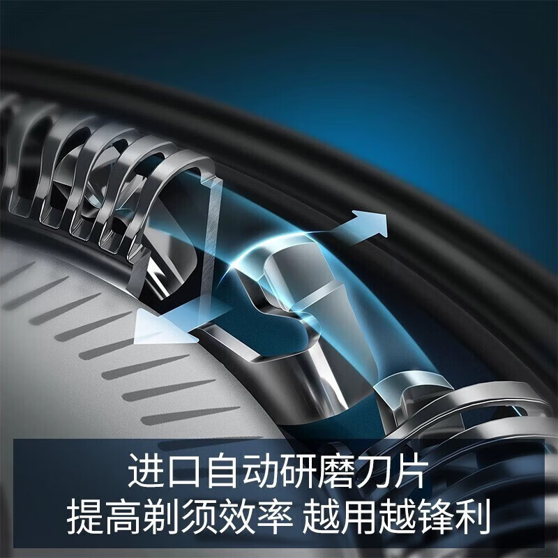 飞利浦(PHILIPS) 电动剃须刀S5366亲肤智能感应刮胡刀新5系快充版敏感肌适用生日礼物父亲节礼物送爸爸高清大图