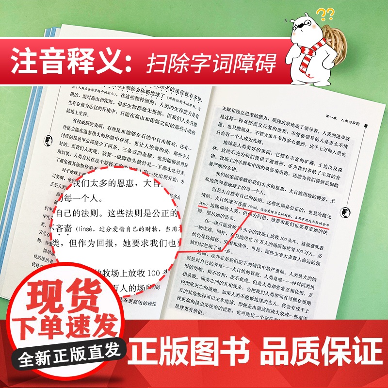 正版书籍 地球的故事 快乐读书吧 四年级下册阅读 中小学生课外阅读 无障碍阅读 4年级下无障碍阅读彩插励志版课外书高清大图