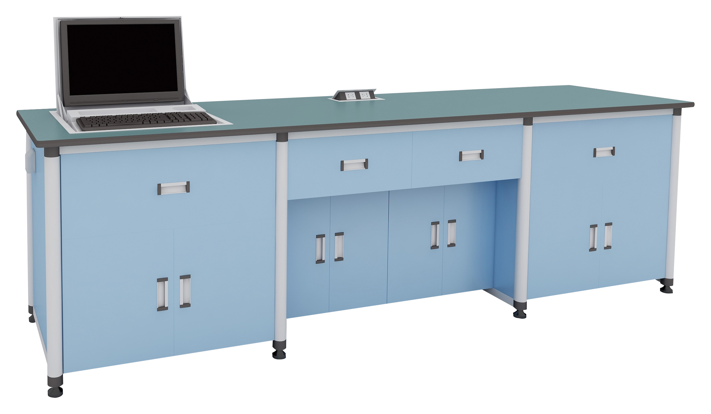 大风车 Z1127005 教师演示台 蓝色