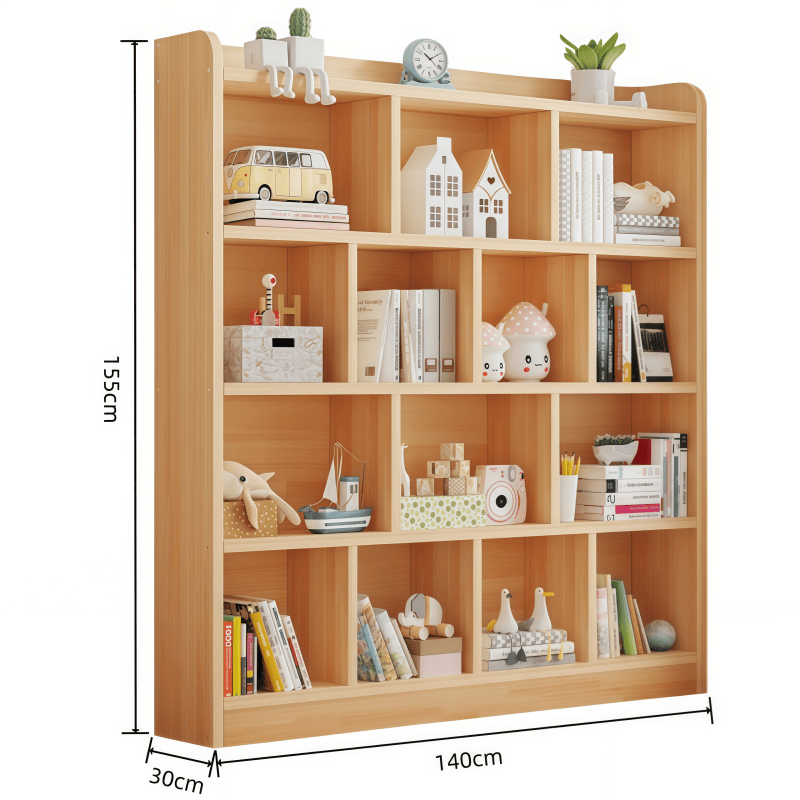 鑫木樽书架140*30*155cm个高清大图