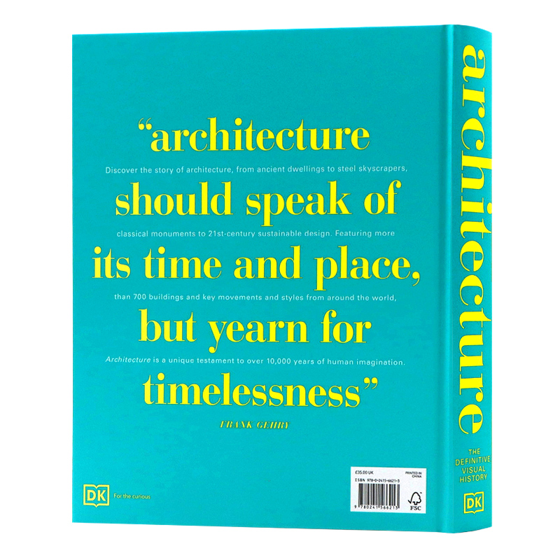 [正版]DK出品建筑视觉历史百科英文原版 Architecture The Definitive Visual His高清大图