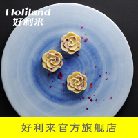 好利来玫瑰绿豆糕点休闲零食点心早餐（8枚160g）*2