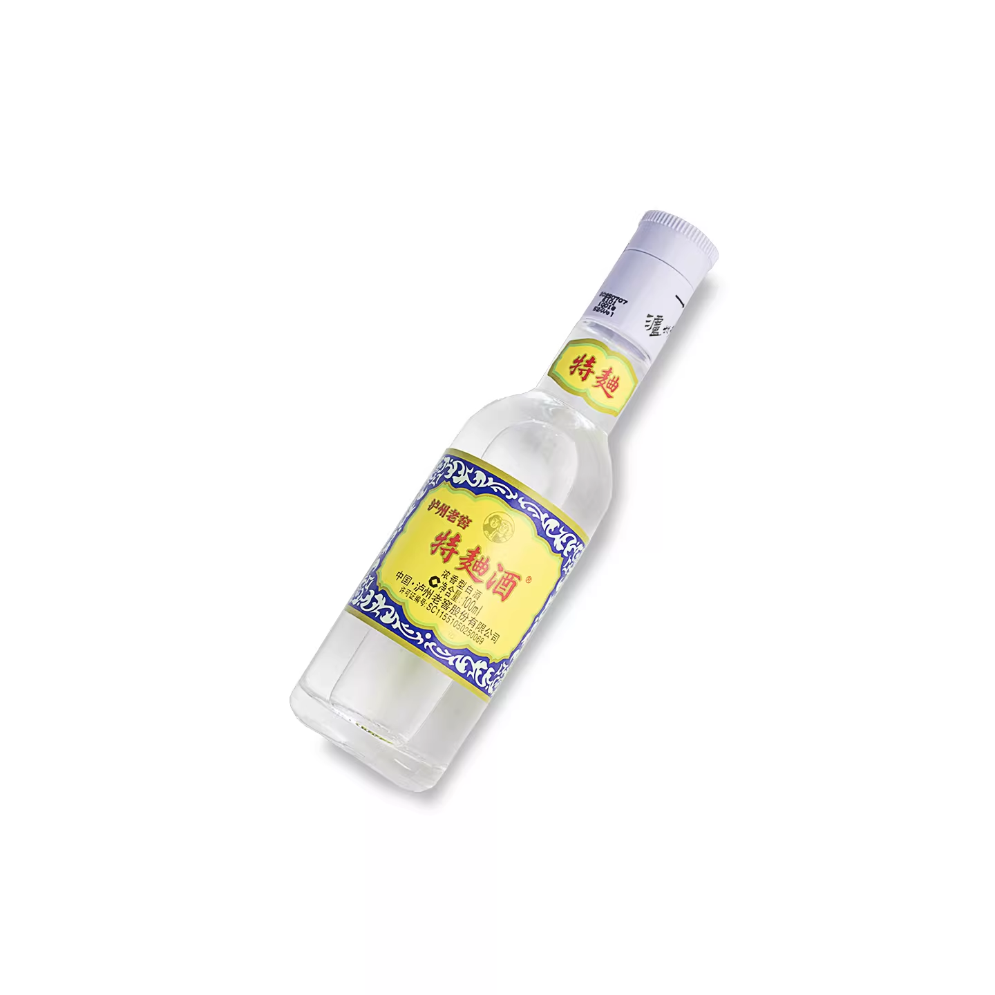 泸州老窖 特曲60版 38度100ml*2瓶 浓香型白酒高清大图
