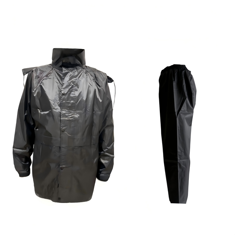 优诗提念YSTN-YY01分体款雨衣均码(计价单位:件)黑色高清大图
