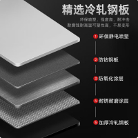 可移动重型仓储货架军绿色仓库货架库房多层铁架子背网护栏货架