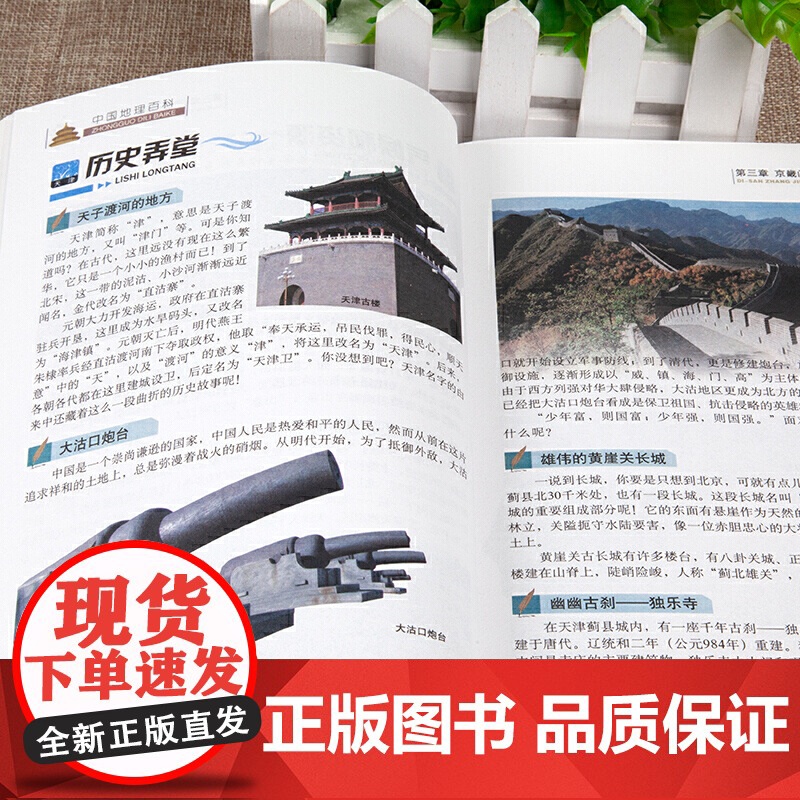 世界地理百科 中国地理百科 全2册 学习改变未来 课外阅读 经典童话 科普 励志故事 各类知识 培养孩子的联想能力 拓宽高清大图