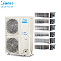 美的中央空调(Midea)智能家电7匹一拖多全直流变频多联机风管式小多联机厨房空调MDS-H200WS(1)II一拖六