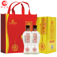 梅兰春 41.8度淡雅3 500ml双瓶 装(送礼袋)浓芝复合香型白酒 百姓口粮酒 中华老字号 产自江苏泰州